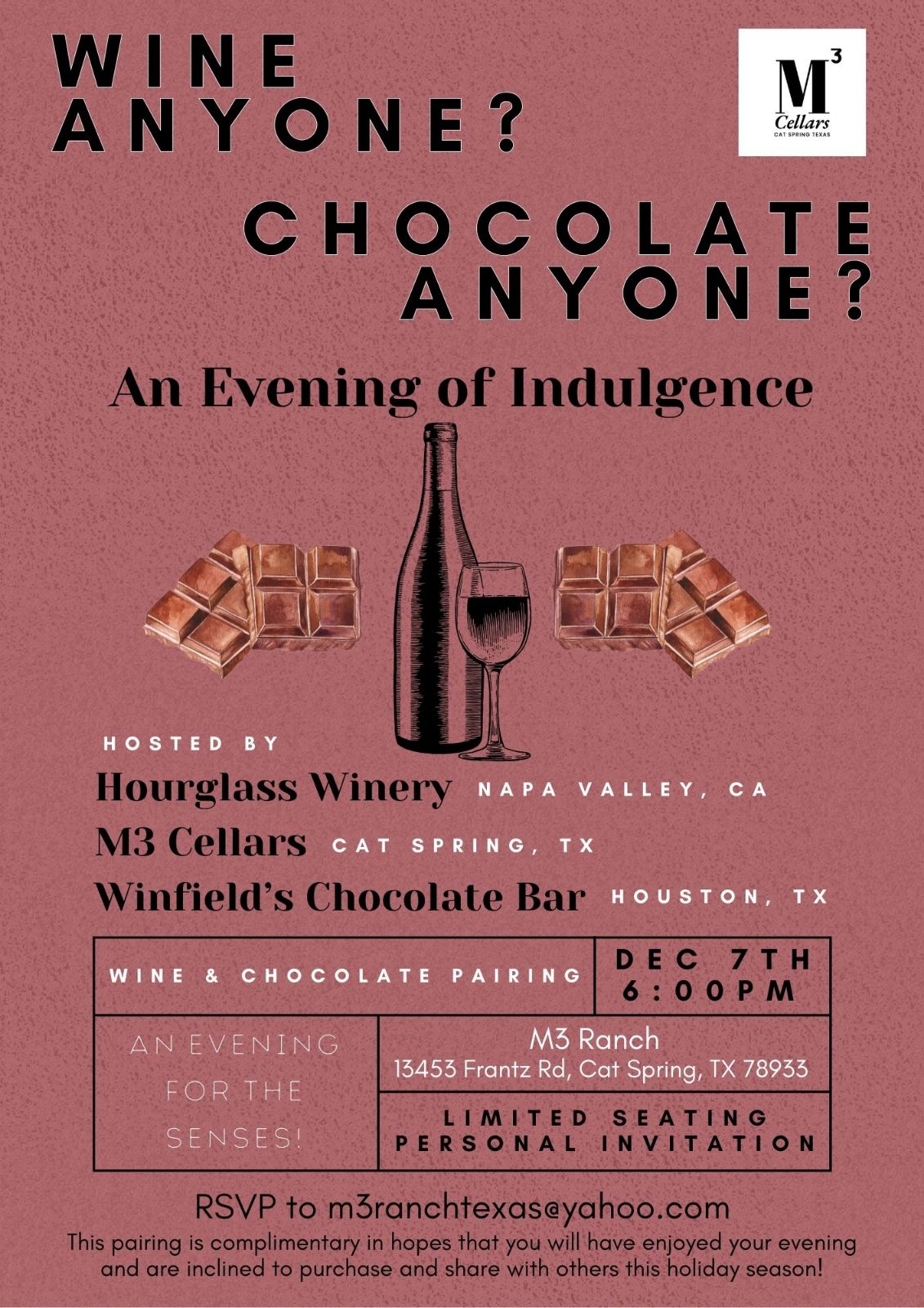 A Decadent Event | Dec. 7